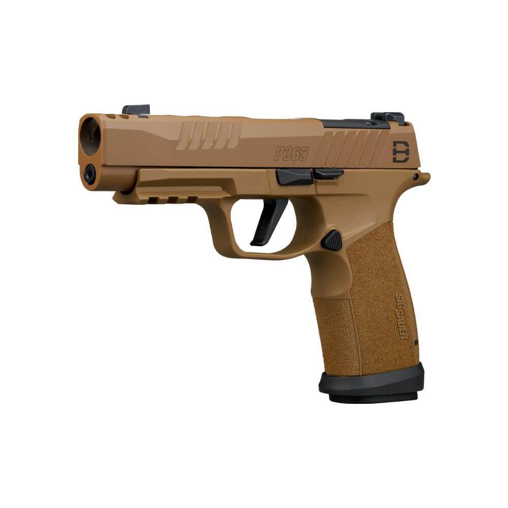 Sig Sauer P365-XF DH3 Handgun 9mm Luger 10rd Magazines(3) 3.7" Barrel DH3 Slide Coyote Optic Ready Competition Magwell Picture of Sig Sauer SIG P365 9MM 3.7IN DH3 COYOTE X-RAY 3 OR (3)10RD COMP MAGWELL