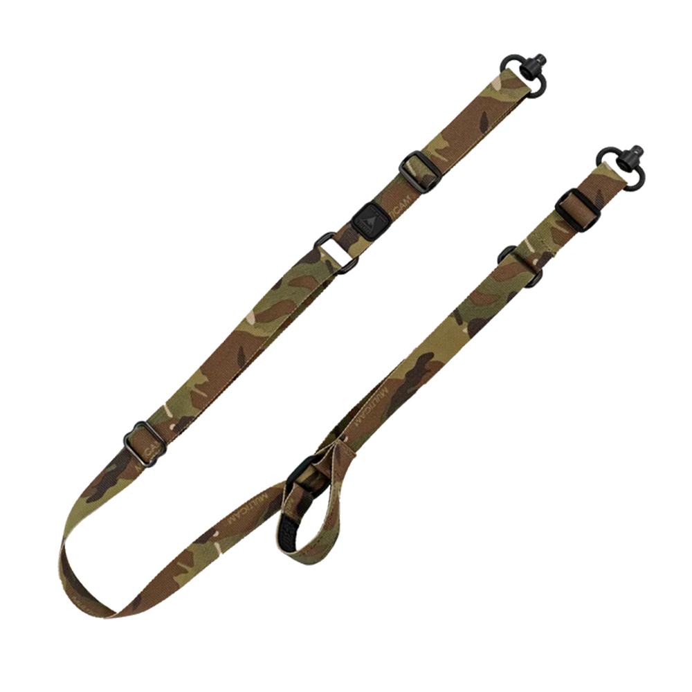 Grovtec QS 2-Point Sabre Rifle Sling with Push Button Swivels MultiCam Picture of Grovtec Us Inc. QS 2-Point Sabre Sling-w/Push Button Swivels-MultiCam