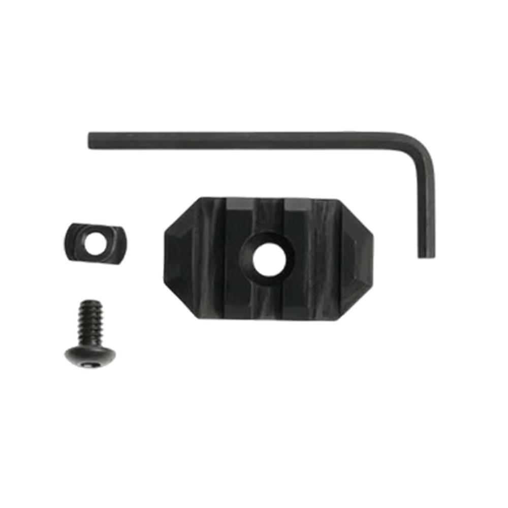 Grovtec Picatinny Rail 3-Slot M-LOK 1.3" Black Picture of Grovtec Us Inc. Rail 1.3 3-Slot M-LOK