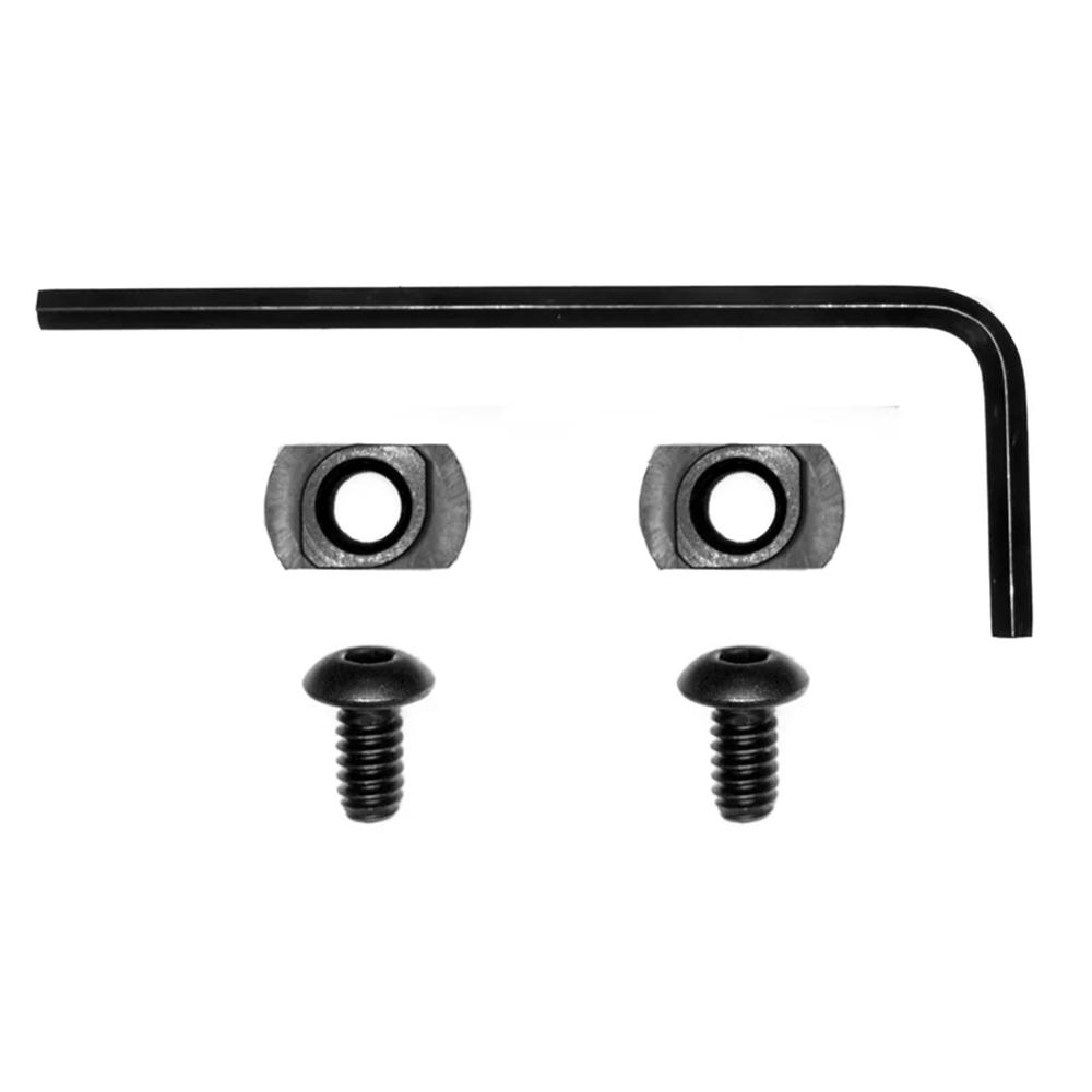 Grovtec Picatinny Rail 9-Slot M-LOK 3.8" Black Picture of Grovtec Us Inc. Rail 3.8 9 Slot M-LOK