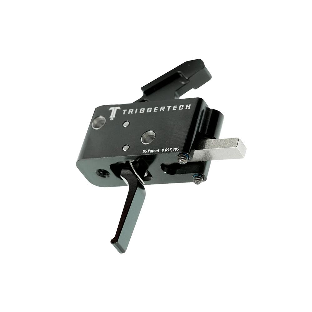 TriggerTech AR-15 Competitive Two Stage Rifle Trigger 3.5 lbs Flat Black Picture of TriggerTech TriggerTech Black Competitive Flat AR15 Two Stage 3.5lb Trigger