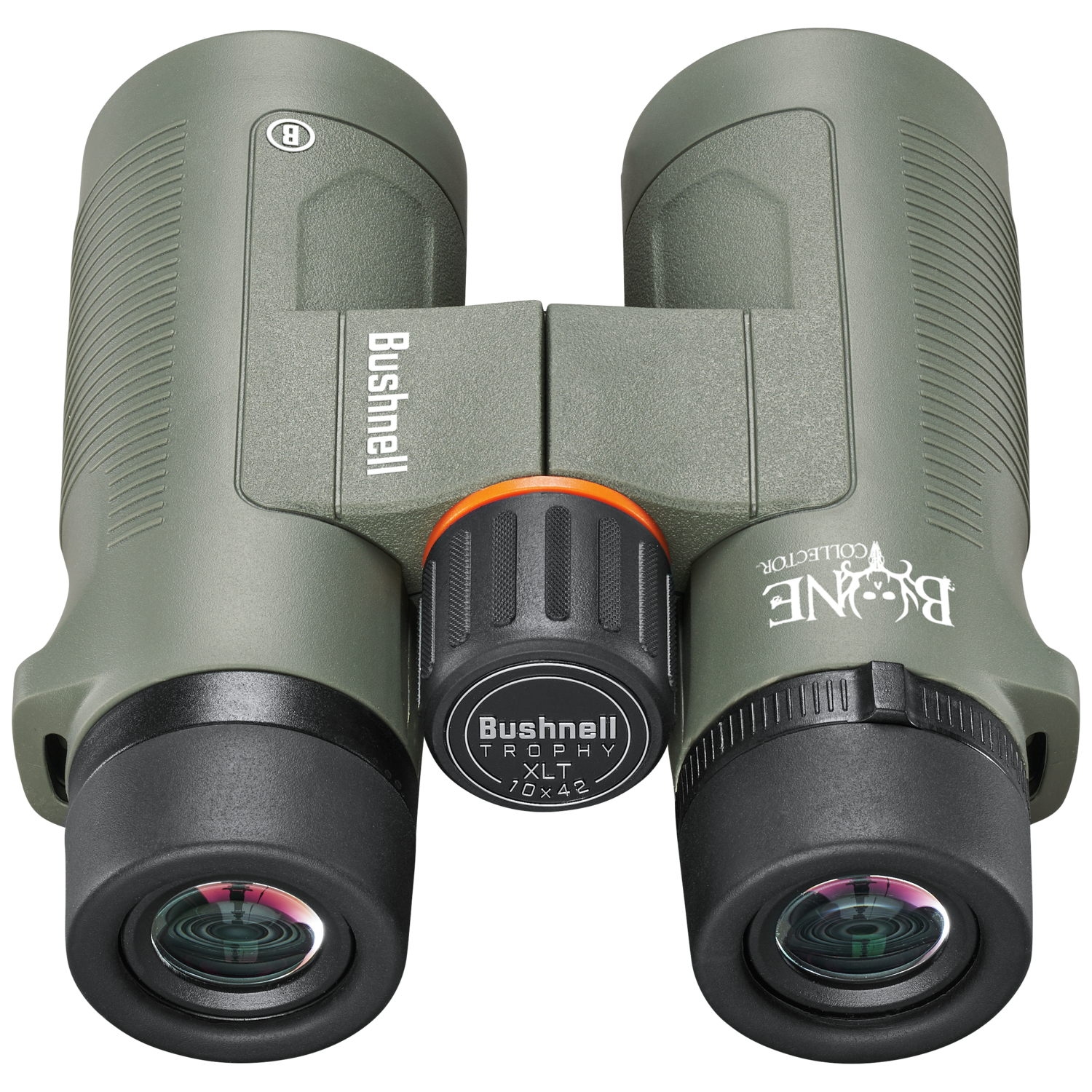 Bushnell 10x42 Bone Collector Binocular Roof with Harness Box Green Picture of Bushnell Bushnell 10x42 Bone Collector Green Roof w/ Harness Box
