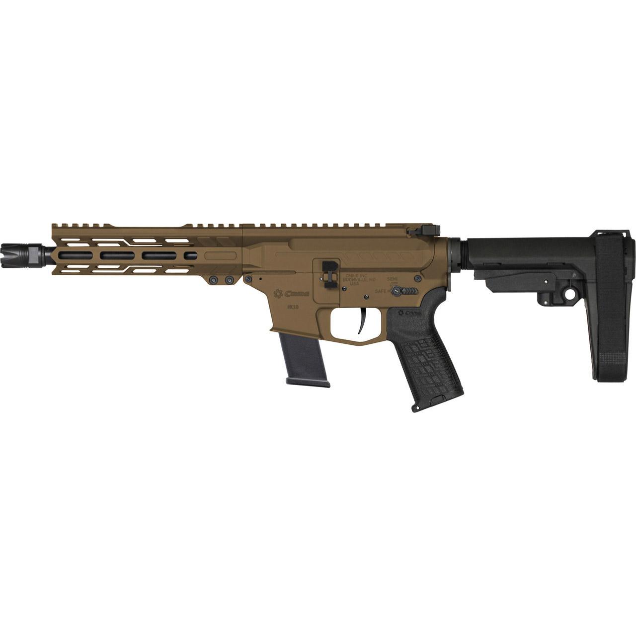 CMMG Banshee Mk10 Pistol 10mm Auto 30rd Magazine 8'' Barrel Midnight Bronze w/Brace Picture of Cmmg Inc. CMMG PISTOL BANSHEE Mk10 10MM 8'' BBL MidBrz 30Rds