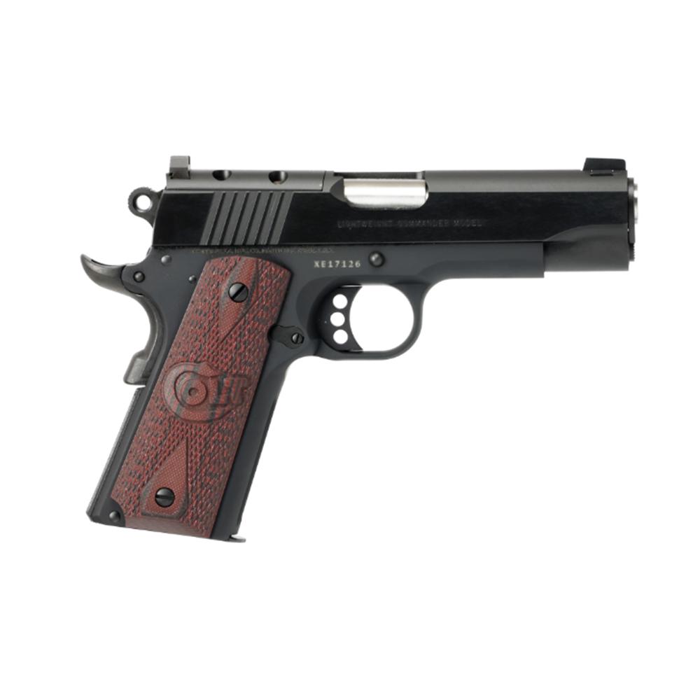 Colt Optic Ready Lightweight Commander Handgun 9mm Luger 9d Magazine 4.25" Barrel Black with G10 Black Cherry Grips