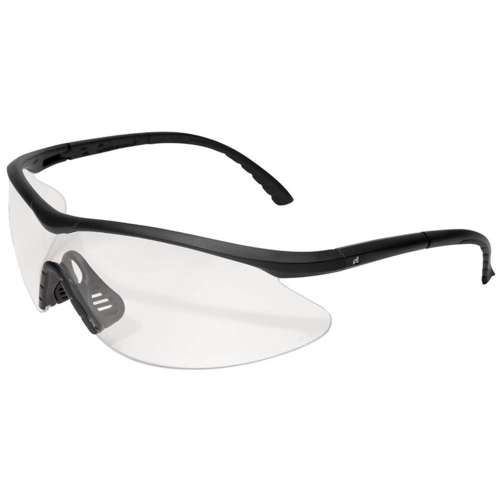 Edge Eyewear Fastlink Shooting Glasses Black Frame with Clear G15 Vapor Shield Lens Picture of Edge Eyewear Fastlink Matte Black Frame Clear Vapor Shield Lens