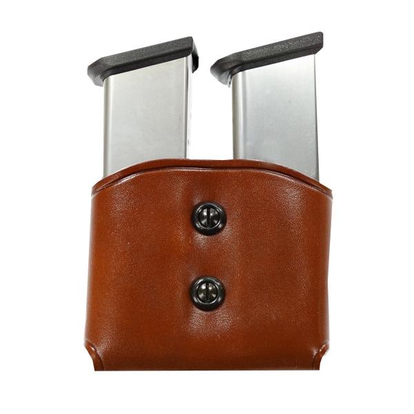 Galco DMC Double Mag Carrier for Sig P220 Tan Ambi Picture of Galco International Ltd. DOUBLE MAG CARRIER TAN .45 SINGLE STACKS