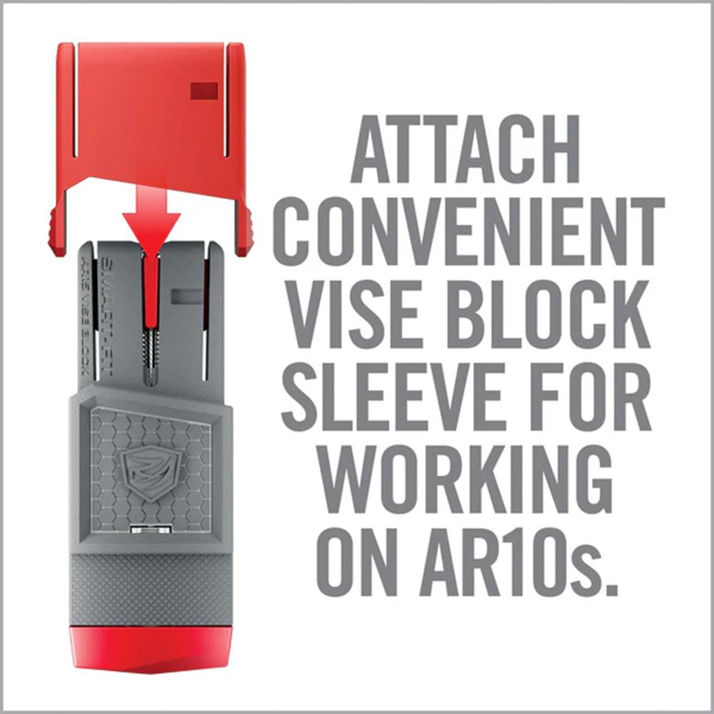 Real Avid Smart-Fit AR-15 Vise Block with Sleeve for AR-10 Picture of Real Avid Real Avid Smart-Fit AR15 Vise Block with Sleeve for AR10