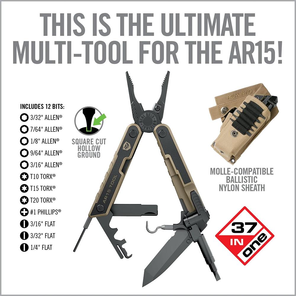 Real Avid AR-15 Tool 37-In-1 Tactical Multitool Picture of Real Avid Real Avid AR15 Tool