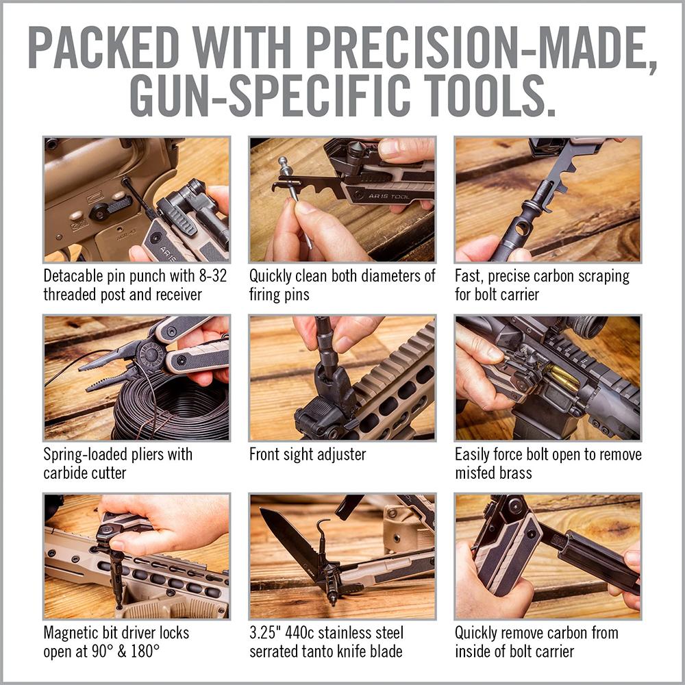 Real Avid AR-15 Tool 37-In-1 Tactical Multitool Picture of Real Avid Real Avid AR15 Tool