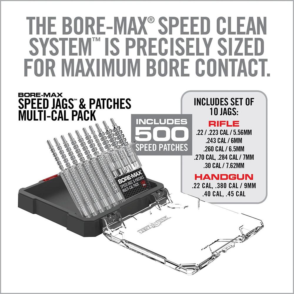 Picture of Real Avid Real Avid Bore-Max Speed Jags & Patches Multi-Cal Pack