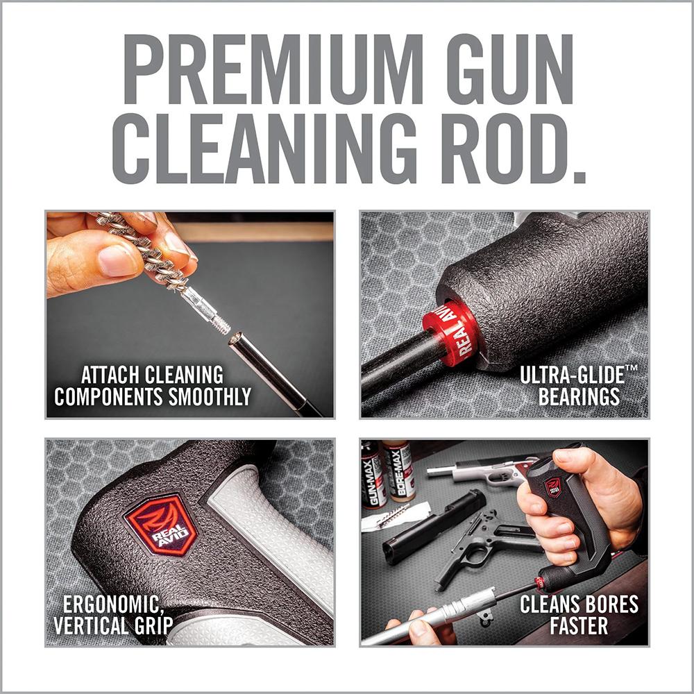 Real Avid Bore-Max Smart Rod Handgun .22-.45 9'' Carbon Fiber Picture of Real Avid Real Avid Bore-Max Smart Rod Handgun - 9'' Carbon Fiber