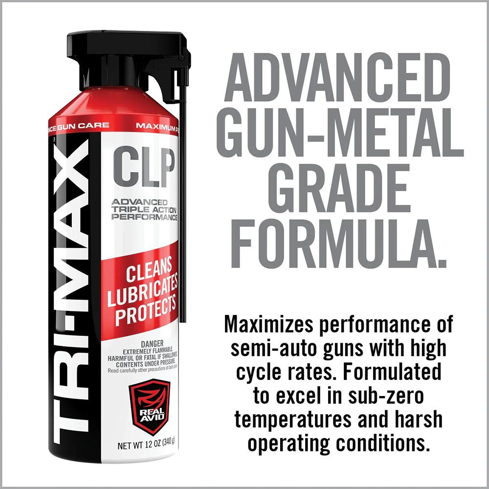 Real Avid Tri-Max CLP 12 oz Aerosol Picture of Real Avid Real Avid TRI-MAX CLP - 12oz Aerosol
