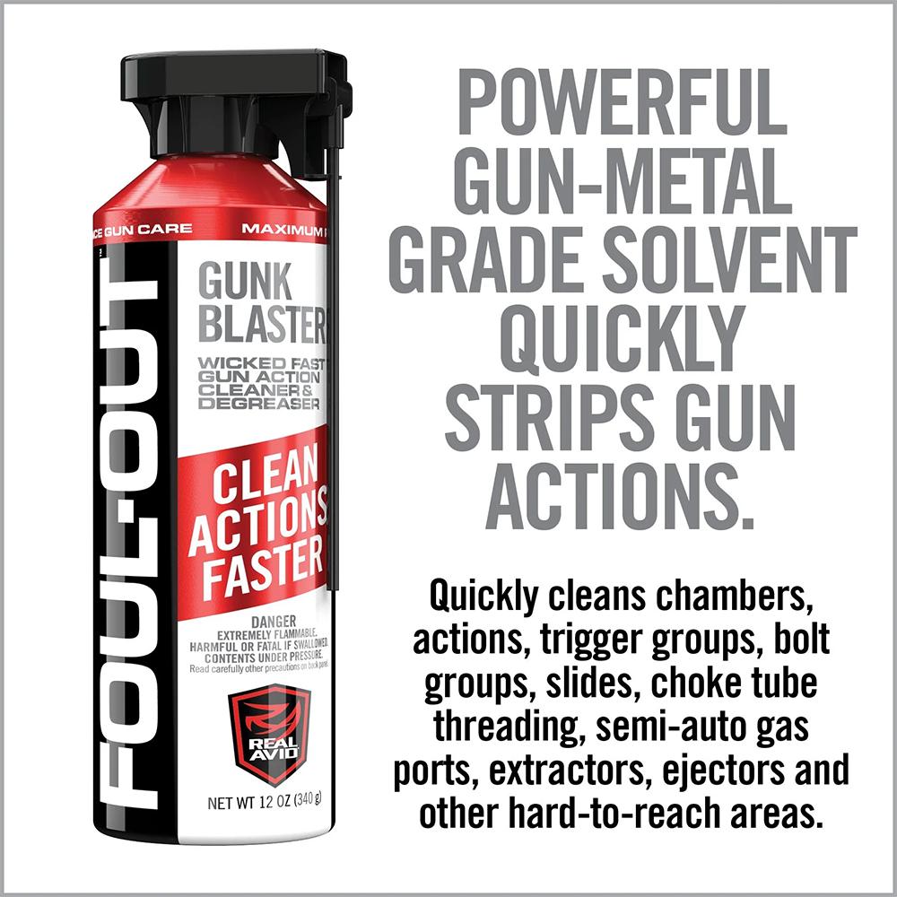 Real Avid Foul-Out Gunk Blaster 12 oz Aerosol Picture of Real Avid Real Avid Foul-Out Gunk Blaster - 12oz Aerosol