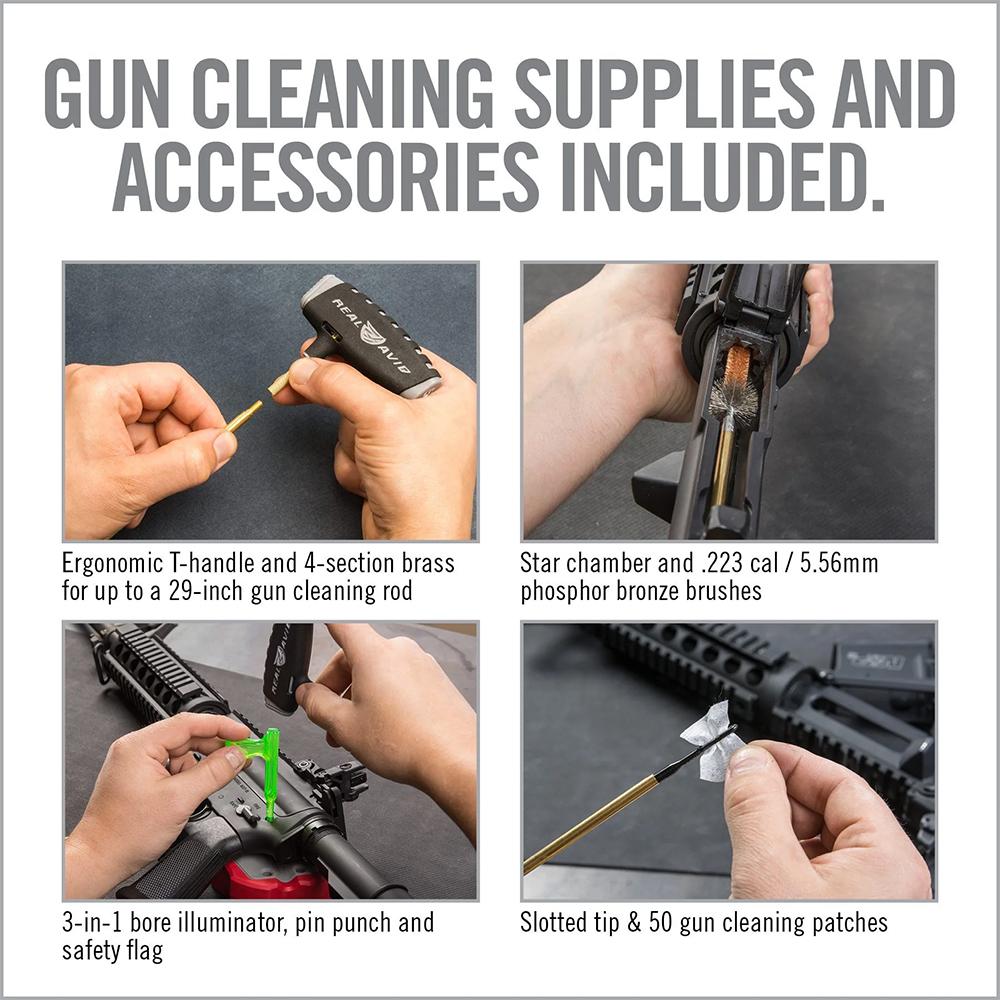 Real Avid Gun Boss Pro AR-15 Cleaning Kit Picture of Real Avid Real Avid Gun Boss Pro - AR15 Cleaning Kit