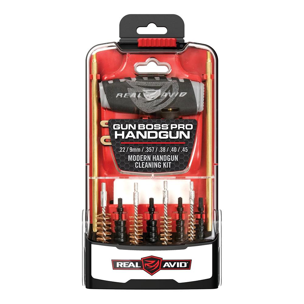 Real Avid Gun Boss Pro Handgun Cleaning Kit Picture of Real Avid Real Avid Gun Boss Pro - Handgun Cleaning Kit