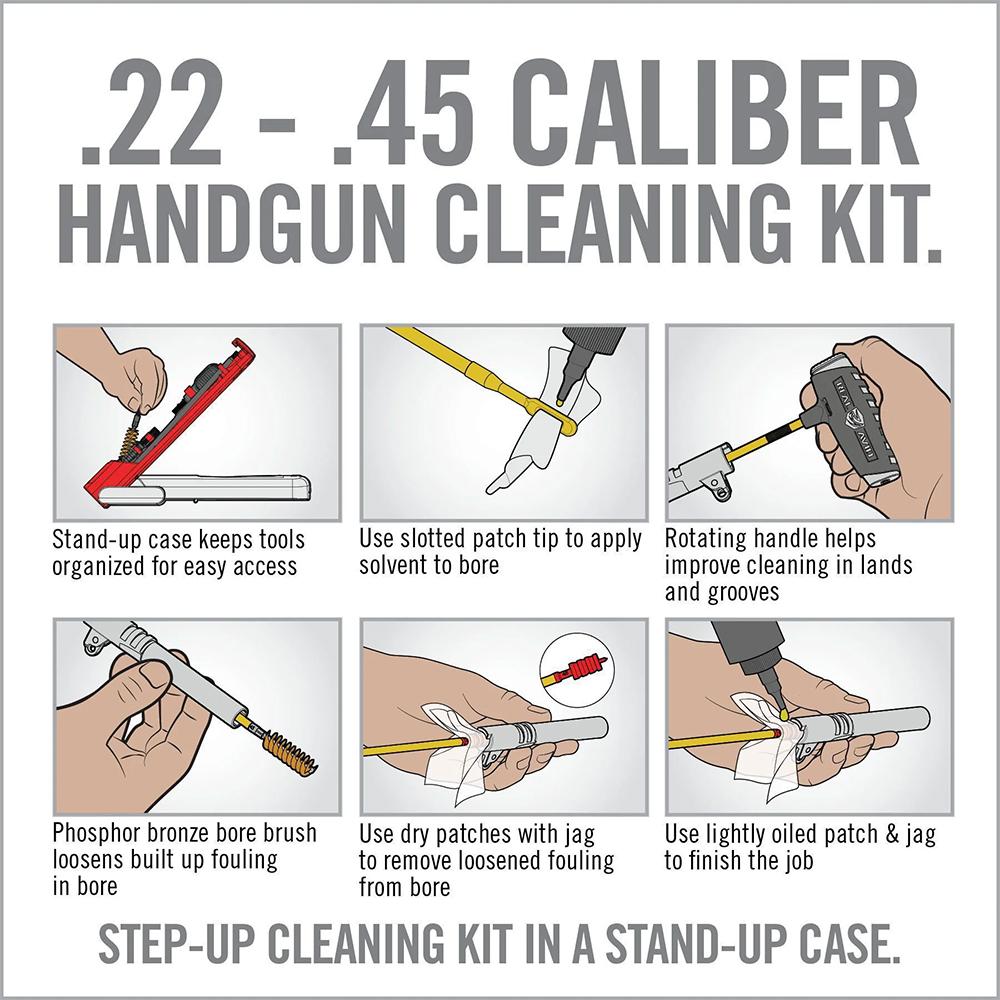 Real Avid Gun Boss Pro Handgun Cleaning Kit Picture of Real Avid Real Avid Gun Boss Pro - Handgun Cleaning Kit