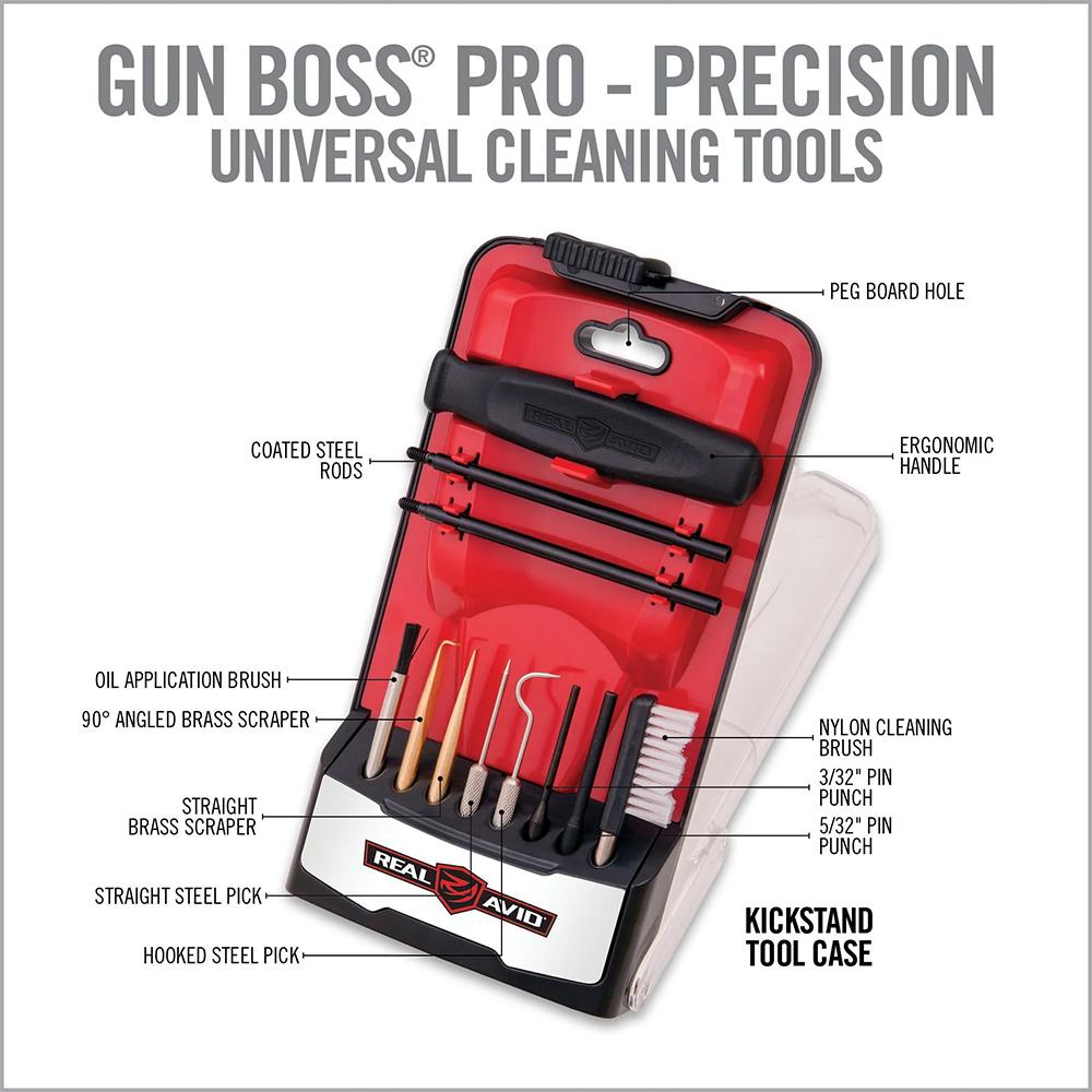 Real Avid Gun Boss Pro Precision Cleaning Tools Picture of Real Avid Real Avid Gun Boss Pro - Precision Cleaning Tools