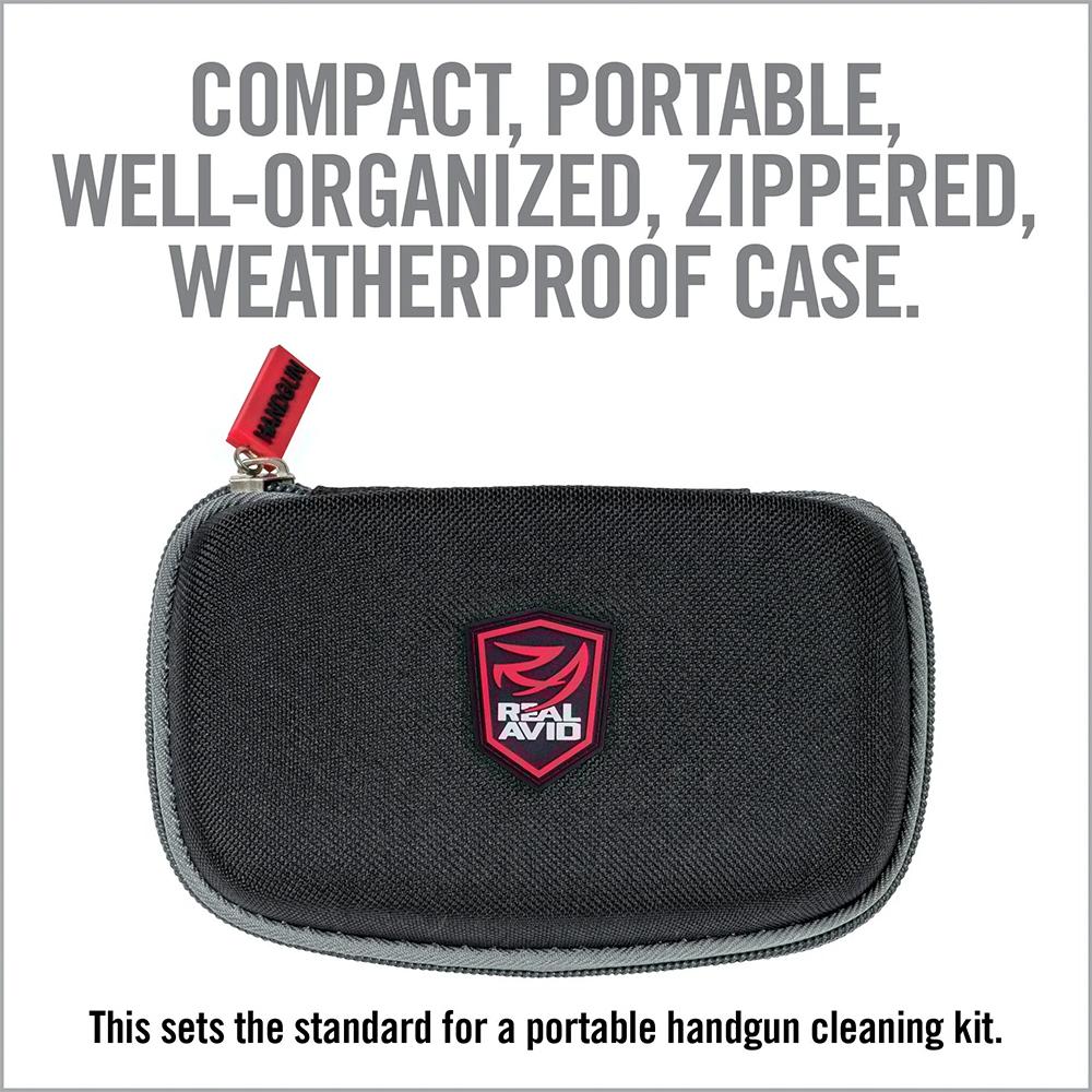 Real Avid Gun Boss Handgun Cleaning Kit Picture of Real Avid Real Avid Gun Boss - Handgun Cleaning Kit