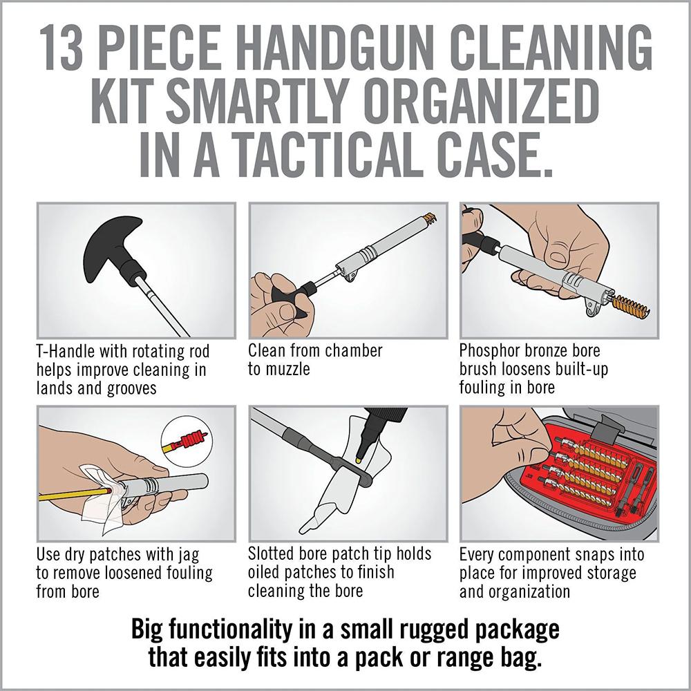 Real Avid Gun Boss Handgun Cleaning Kit Picture of Real Avid Real Avid Gun Boss - Handgun Cleaning Kit