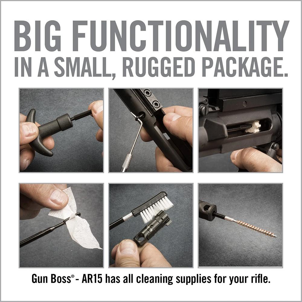 Real Avid Gun Boss AR-15 Cleaning Kit Picture of Real Avid Real Avid Gun Boss - AR15