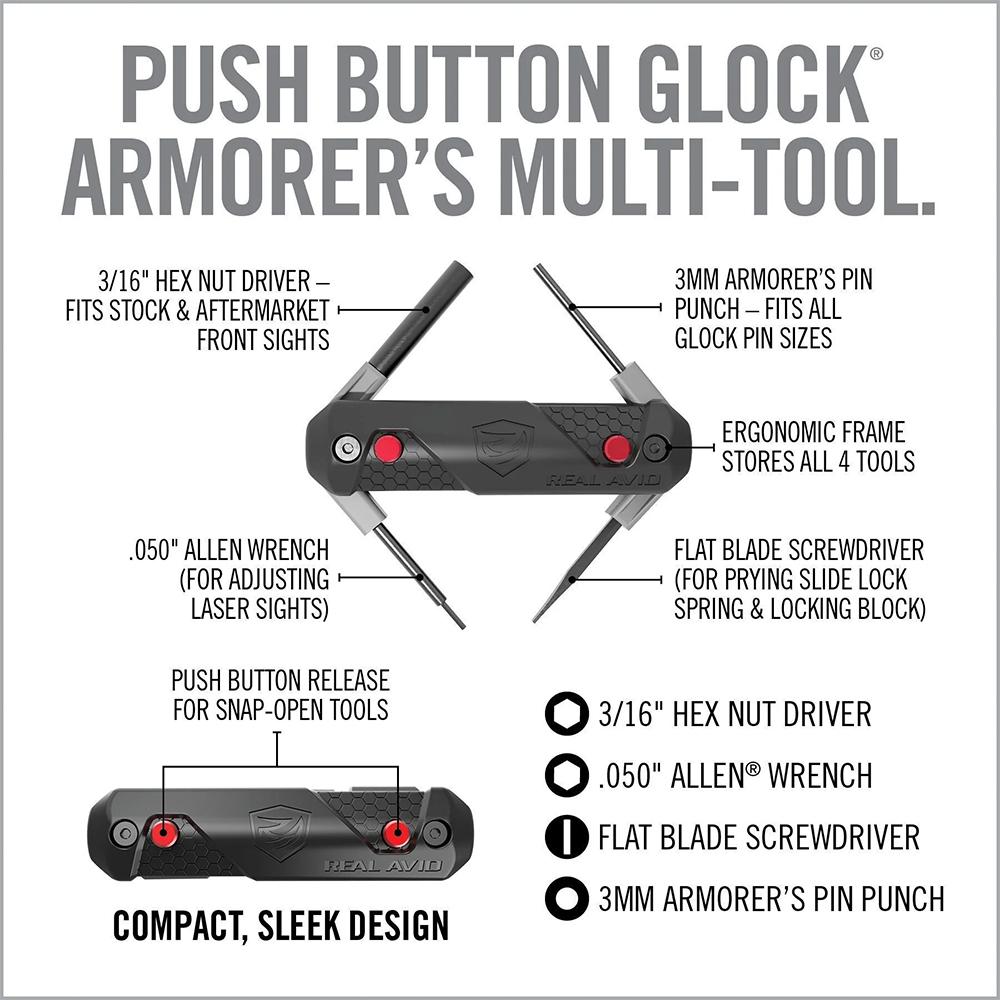 Picture of Real Avid Real Avid 4-in-1 Tool For Glock