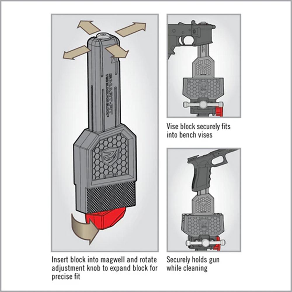 Picture of Real Avid Real Avid Smart-Fit Vise Block for Glock