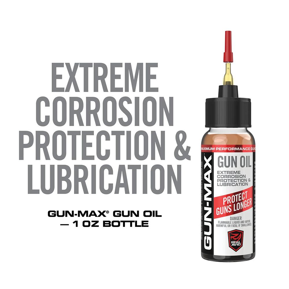 Real Avid Gun-Max Gun Oil 1 oz Bottle Picture of Real Avid Real Avid Gun-Max Gun Oil - 1 oz Bottle