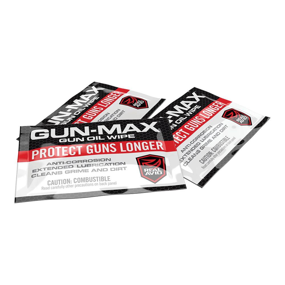 Real Avid Gun-Max Gun Oil Wipes 25/ct Picture of Real Avid Real Avid Gun-Max Gun Oil Wipes - 25 Pack