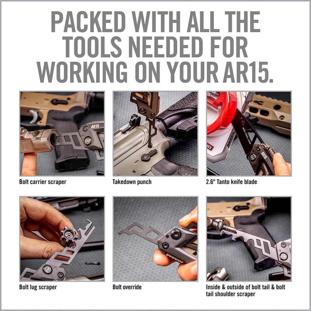 Real Avid Gun Tool Edge AR-15 Multi-Tool Picture of Real Avid Real Avid Gun Tool Edge - AR15
