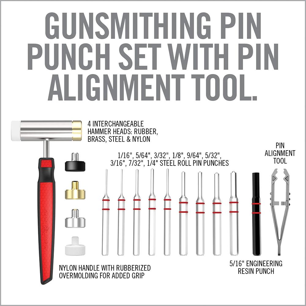 Picture of Real Avid Real Avid Accu-Punch Hammer & Roll Pin Punch Set
