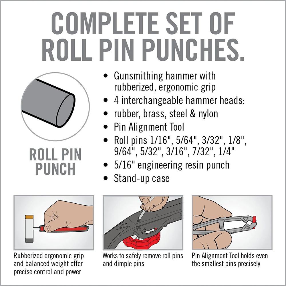 Picture of Real Avid Real Avid Accu-Punch Hammer & Roll Pin Punch Set