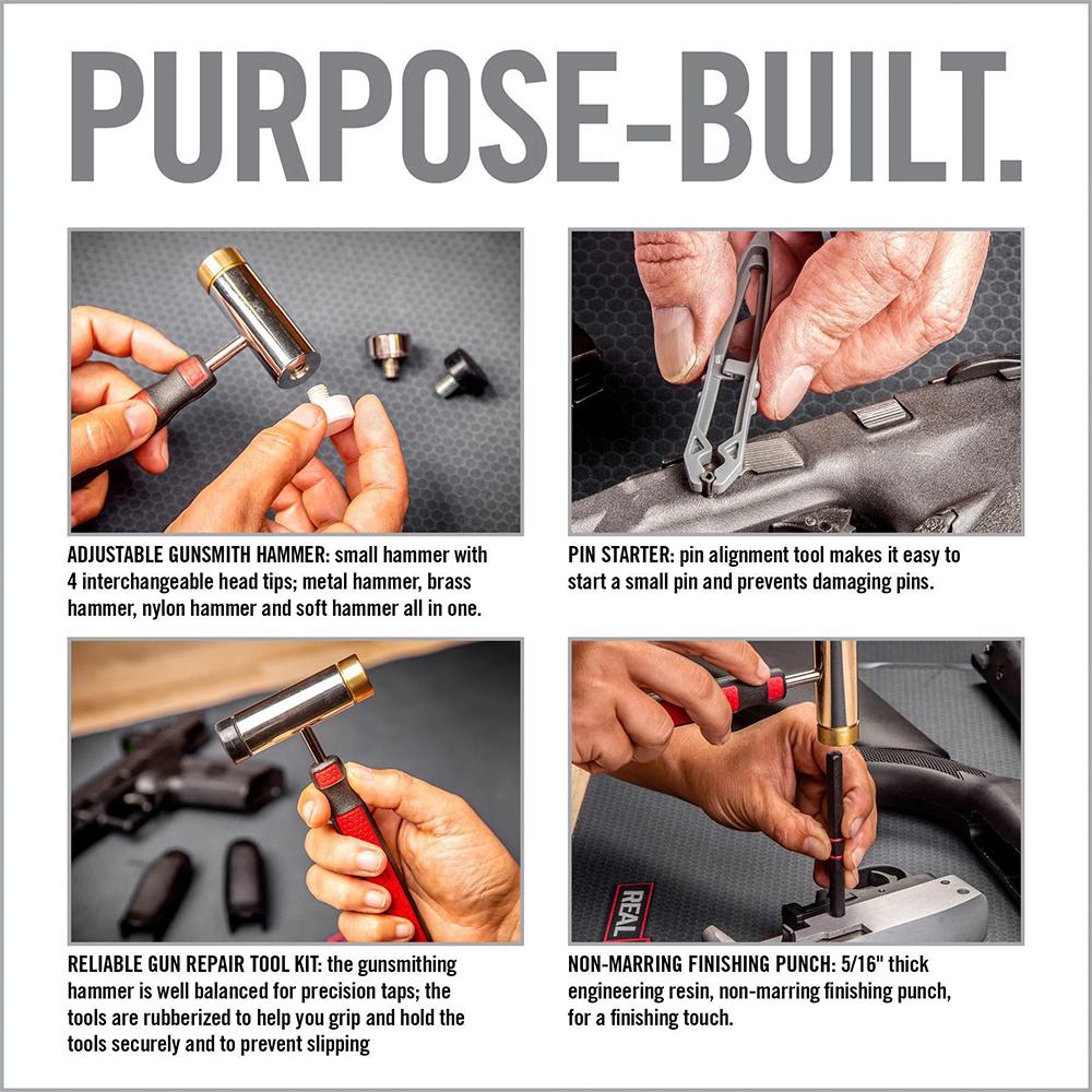 Picture of Real Avid Real Avid Accu-Punch Hammer & Roll Pin Punch Set