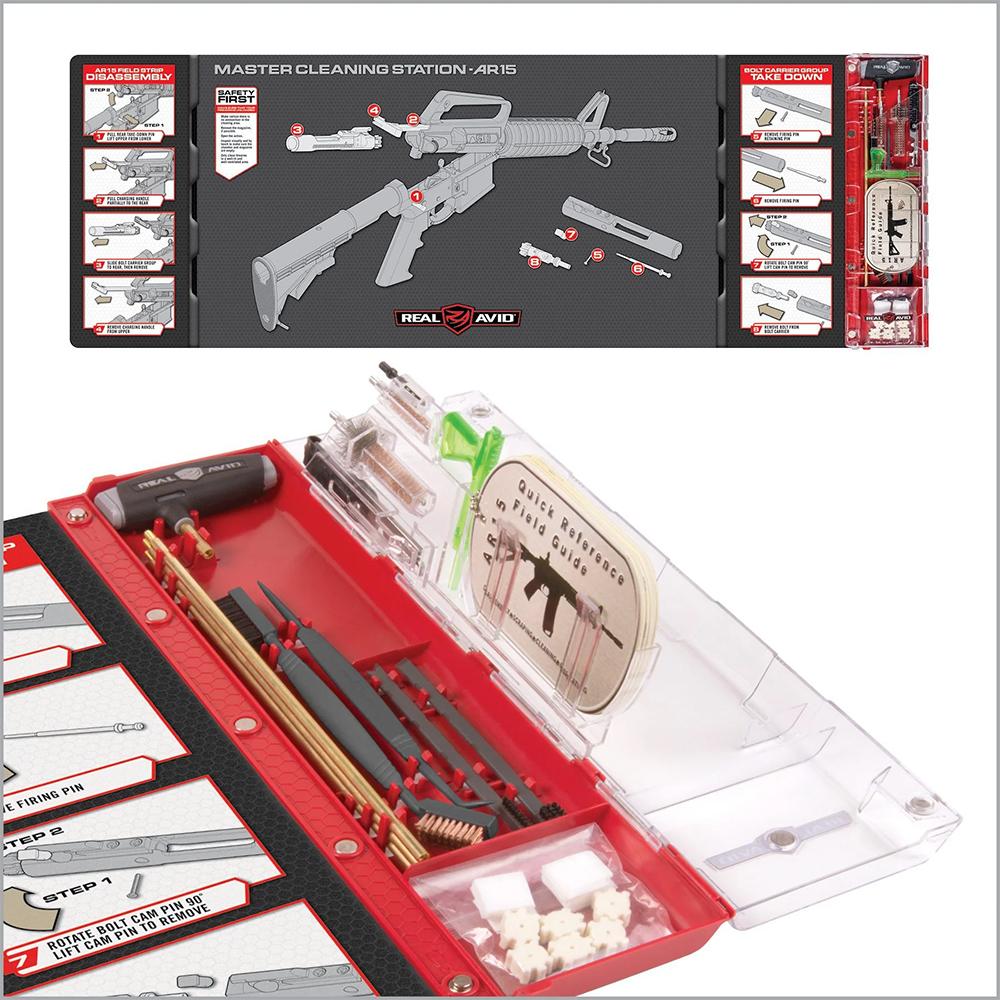 Real Avid Master Cleaning Station AR-15 Picture of Real Avid Real Avid Master Cleaning Station - AR15