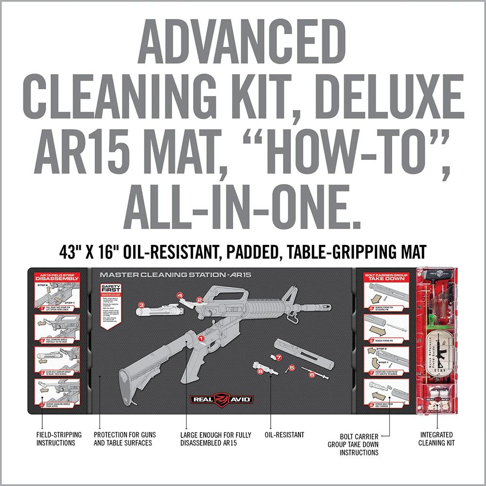 Real Avid Master Cleaning Station AR-15 Picture of Real Avid Real Avid Master Cleaning Station - AR15