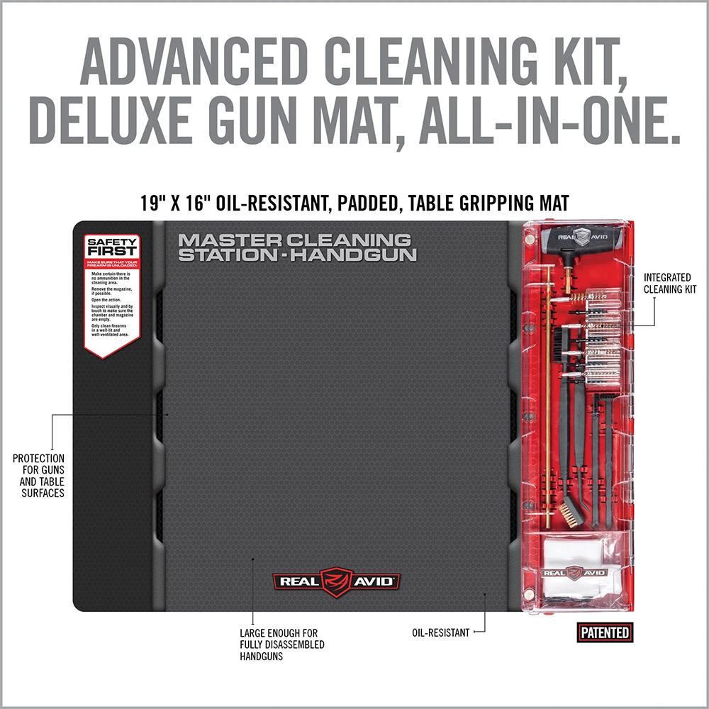 Real Avid Master Cleaning Station Handgun Picture of Real Avid Real Avid Master Cleaning Station - Handgun