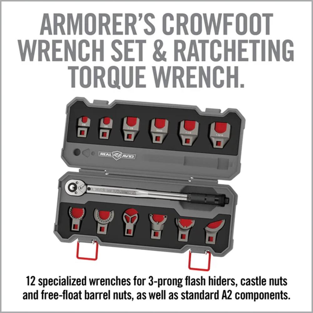 Picture of Real Avid Real Avid Master-Fit 13-Piece AR15 Crowfoot Wrench Set