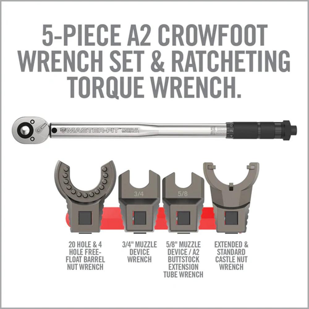 Picture of Real Avid Real Avid Master-Fit 5-Piece A2 Crowfoot Wrench Set