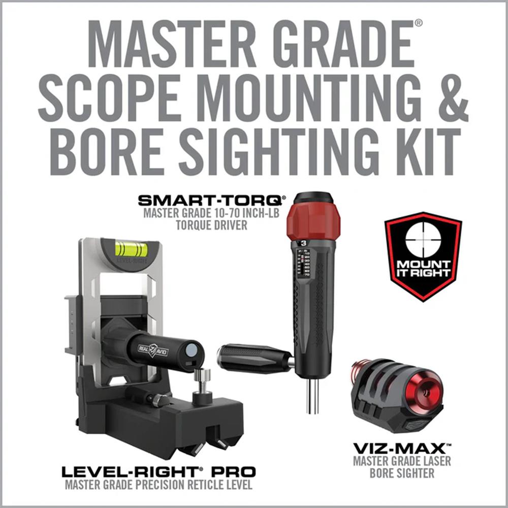 Real Avid Master Grade Scope Mounting & Bore Sighting Kit Picture of Real Avid Real Avid Master Scope Mounting Kit