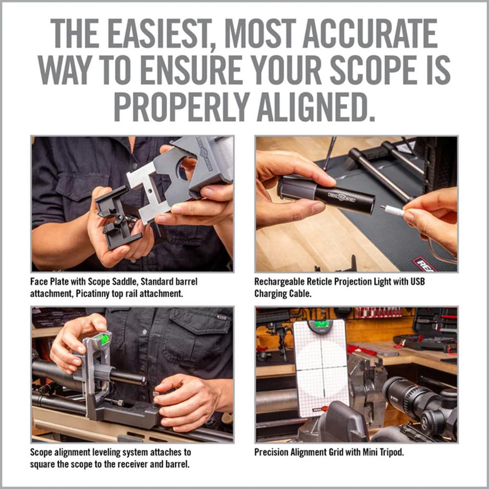 Real Avid Master Grade Scope Mounting & Bore Sighting Kit Picture of Real Avid Real Avid Master Scope Mounting Kit