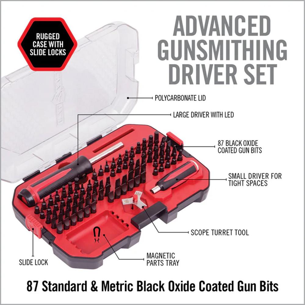 Real Avid Smart Drive 90-Piece Gunsmithing Set Picture of Real Avid Real Avid Smart Drive 90 Piece Gunsmithing Kit