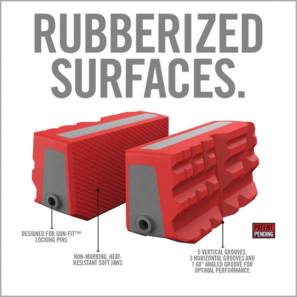 Real Avid Smart-Jaws Multi-Fit for Master Gun Vise Picture of Real Avid Real Avid Smart-Jaws - Multi-Fit Sleeves