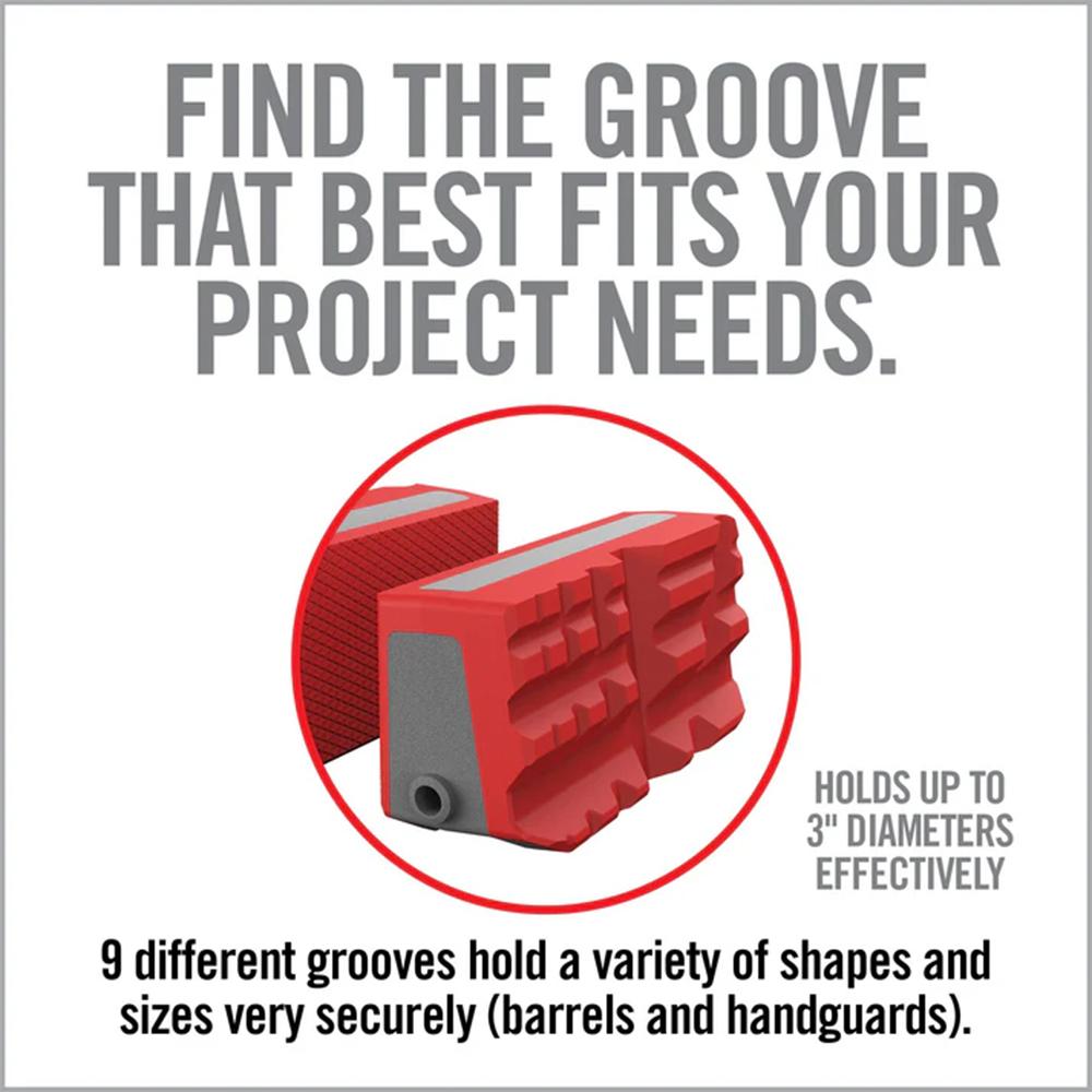 Real Avid Smart-Jaws Multi-Fit for Master Gun Vise Picture of Real Avid Real Avid Smart-Jaws - Multi-Fit Sleeves
