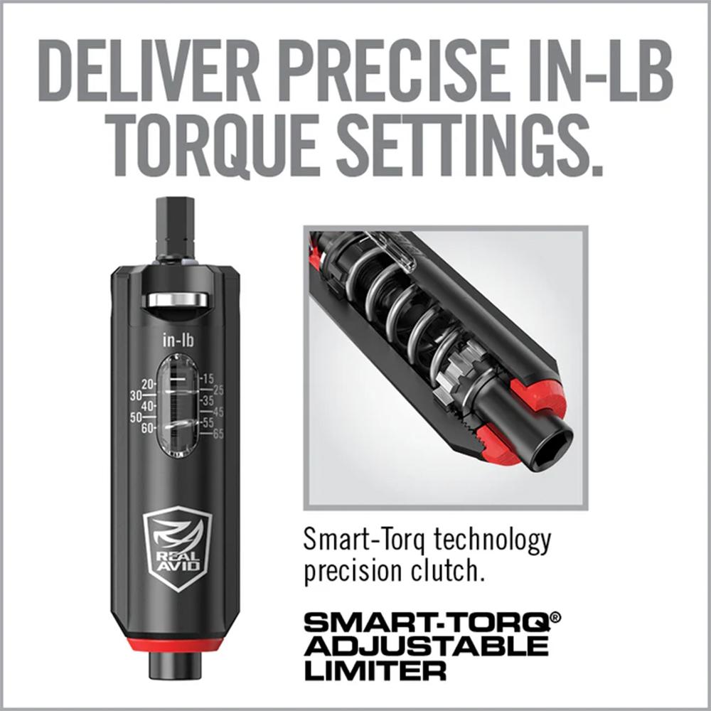 Real Avid Smart-Torq Adjustable Limiter 15-65 In-Lb Picture of Real Avid Real Avid Smart-Torq Adjustable Limiter - 15 to 65 Inch-Lbs