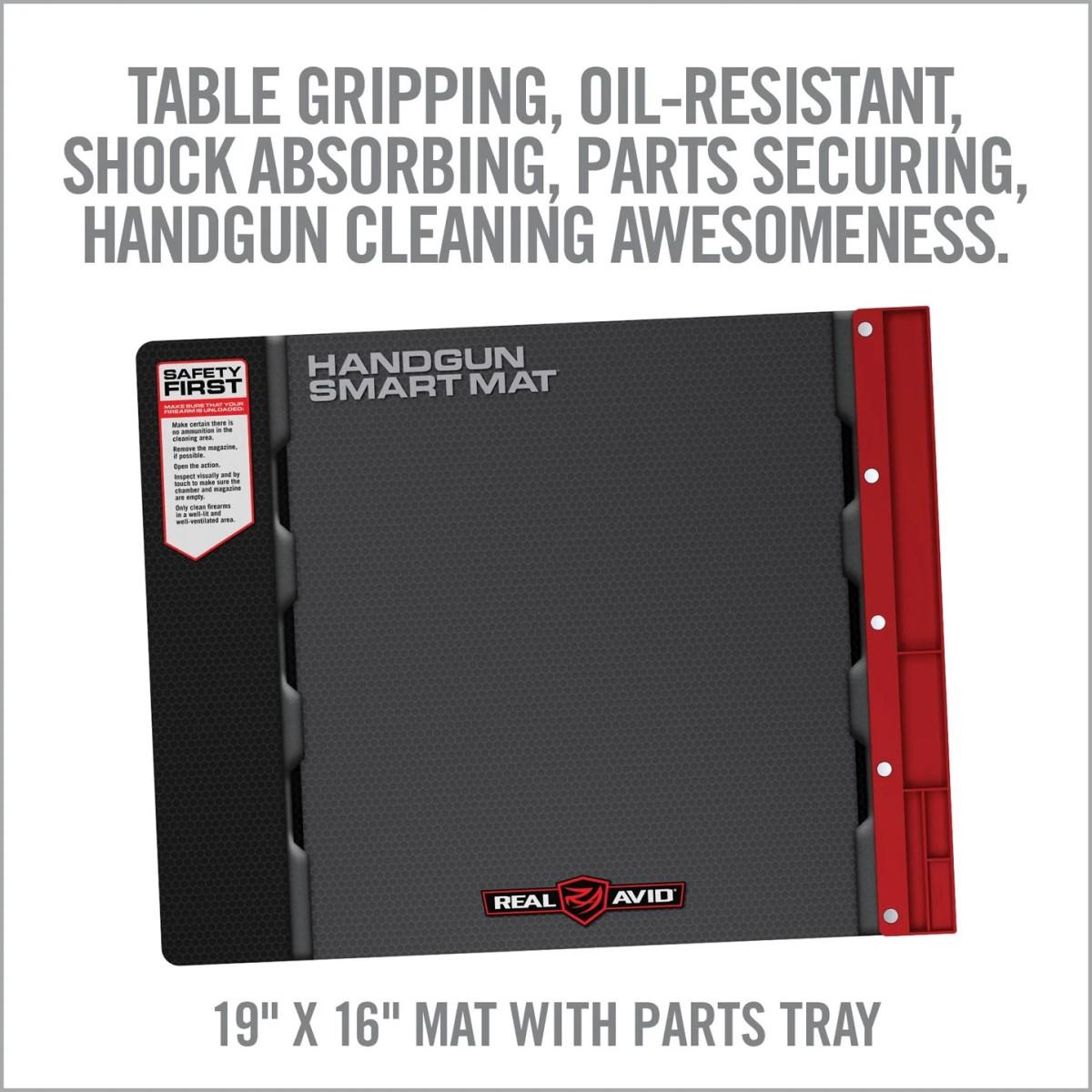Real Avid Handgun Smart Cleaning Mat Picture of Real Avid Real Avid Handgun Smart Mat