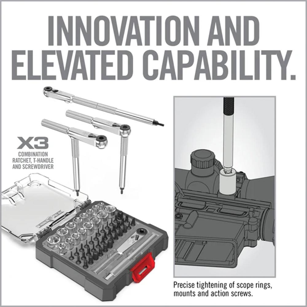 Picture of Real Avid Real Avid X3 Driver 52-Piece Socket & Gunsmithing Bit Set