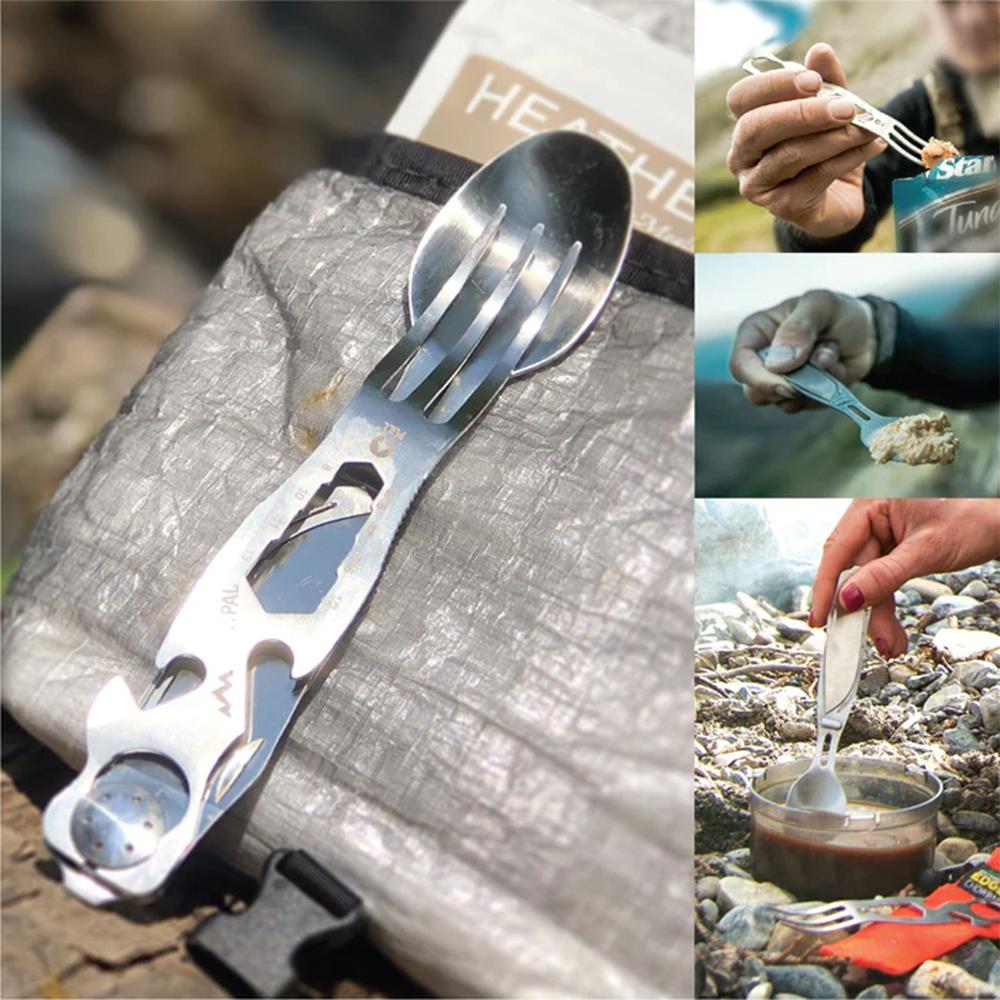 Outdoor Edge Chowpal Camp Utensil and Multi-Tool Picture of Outdoor Edge Outdoor Edge Chowpal Mealtime Nesting Multitool