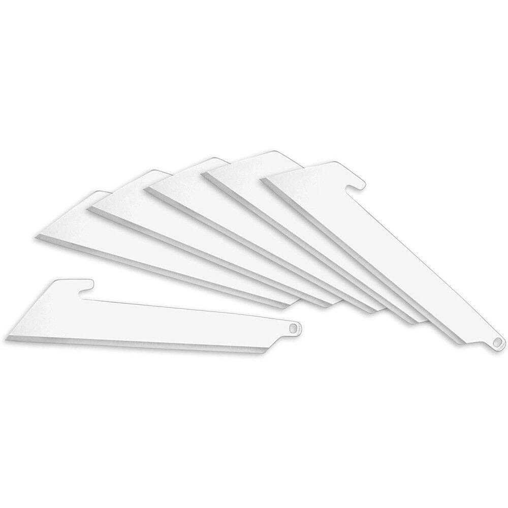 Outdoor Edge RazorSafe Utility Replacement Blades 3" 6/ct Picture of Outdoor Edge Outdoor Edge 3.0'' Utility Blade Pack Stainless 6 Blades