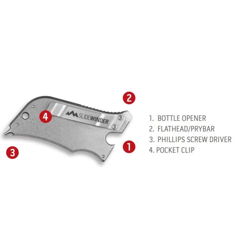 Picture of Outdoor Edge Outdoor Edge Slidewinder Utility Knife Black