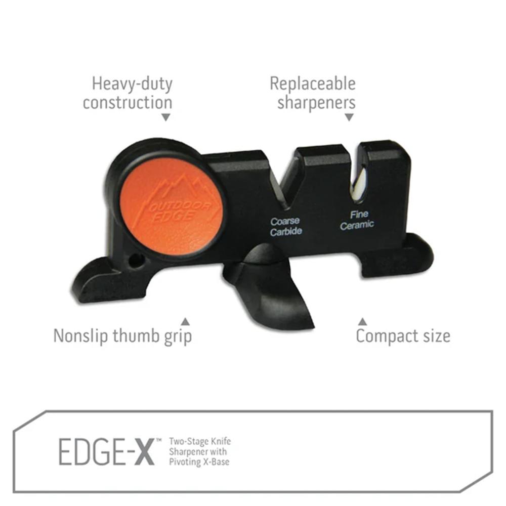 Outdoor Edge Edge-X 2-Stage Sharpener Picture of Outdoor Edge Outdoor Edge Edge-X 2 Stage Sharpener