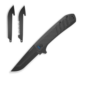 Picture of Outdoor Edge Outdoor Edge Razor VX4 Knf Crbn Weave Over G-10 W/ Blk Drp Pnt Crmc Brngs